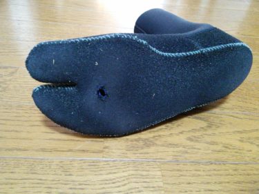 サーフブーツ修理