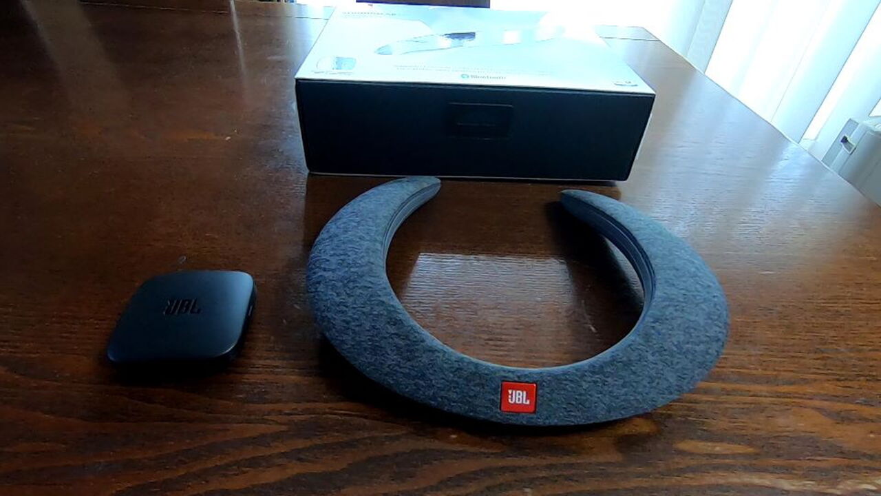 ウェアラブルスピーカー JBL SoundGear 聞こえ方も試してみました。