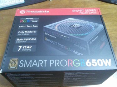 自作PC LED PC電源 Thermaltake SMART PRO RGB 650W