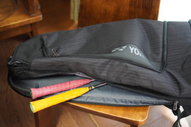 Yonex（ヨネックス）ラケットバックパック（テニス2本用）収納力とサイズ感